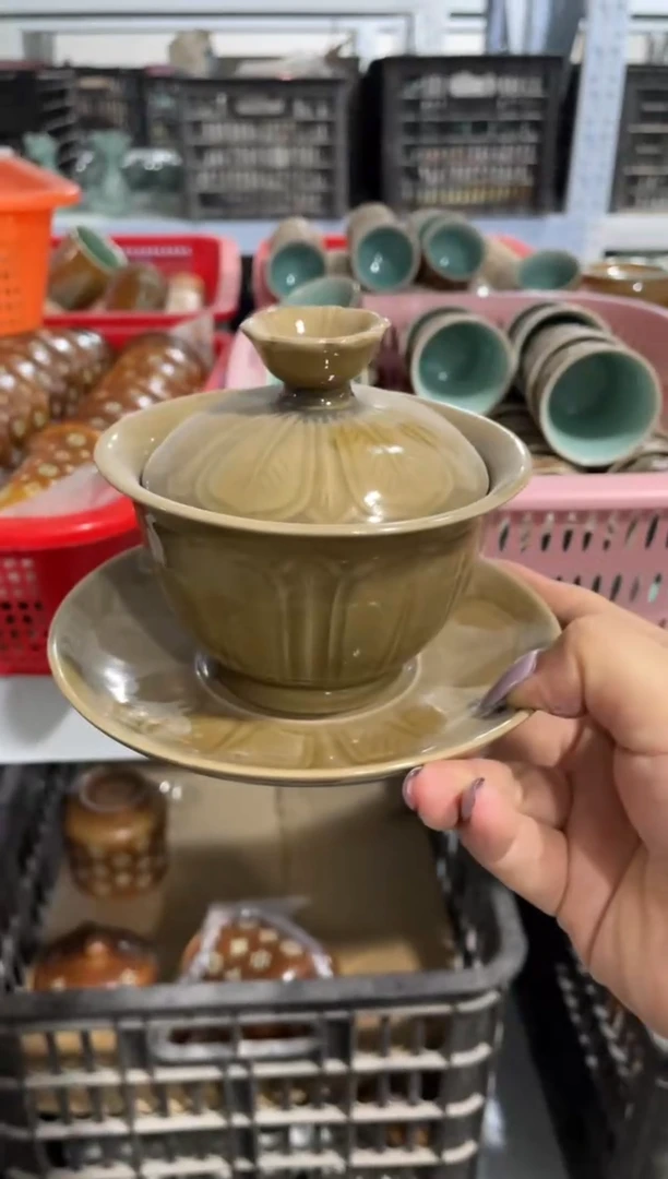 瓷特价福利 微瑕 慧仙青瓷