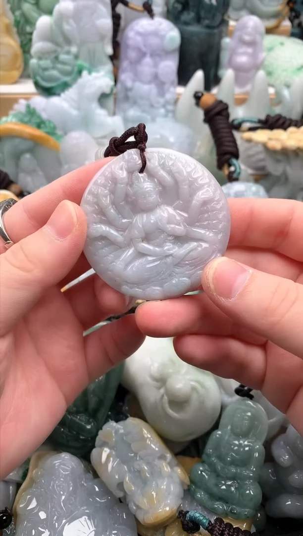 吊坠(不含链)未镶嵌翡翠1