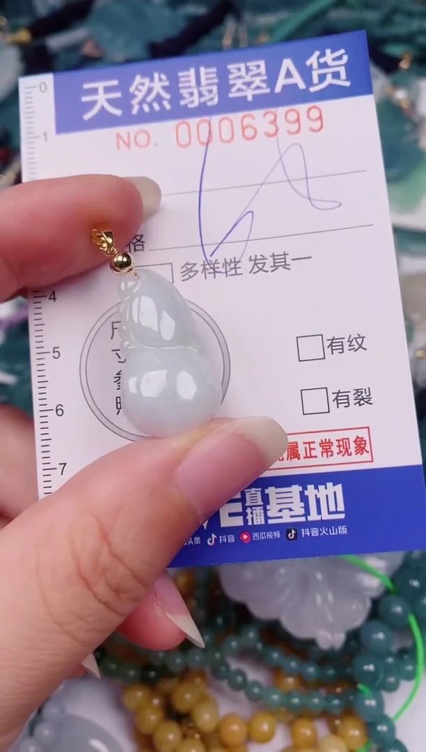 颈饰未镶嵌翡翠00006399