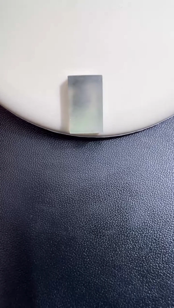 未镶嵌定制翡翠15.3*9.3*3.5无事牌