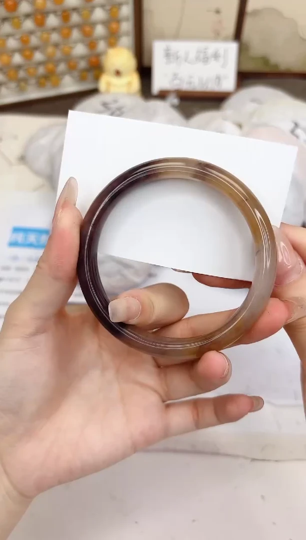 石英质玉手镯未镶嵌170-紫罗兰-圈口61