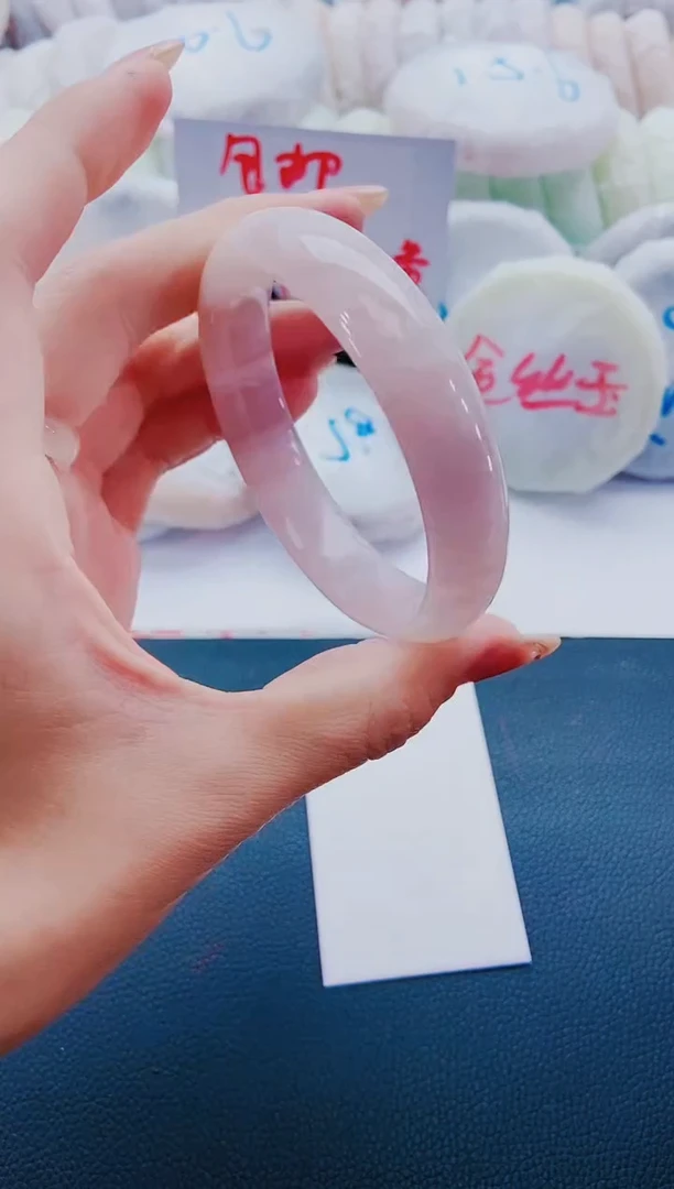 未镶嵌手镯石英质玉J41-60-61