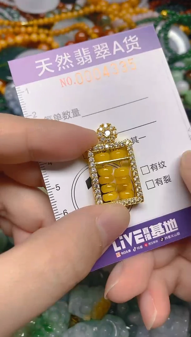 颈饰未镶嵌翡翠0004335