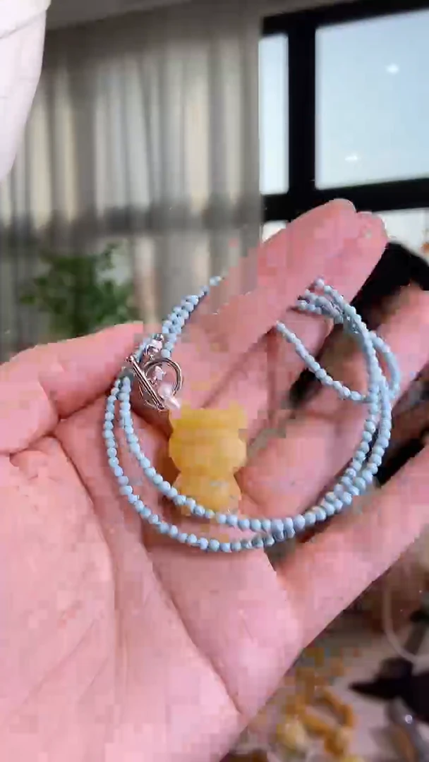 【闪购商品】琥珀颈饰未镶嵌天然琥珀蜜蜡