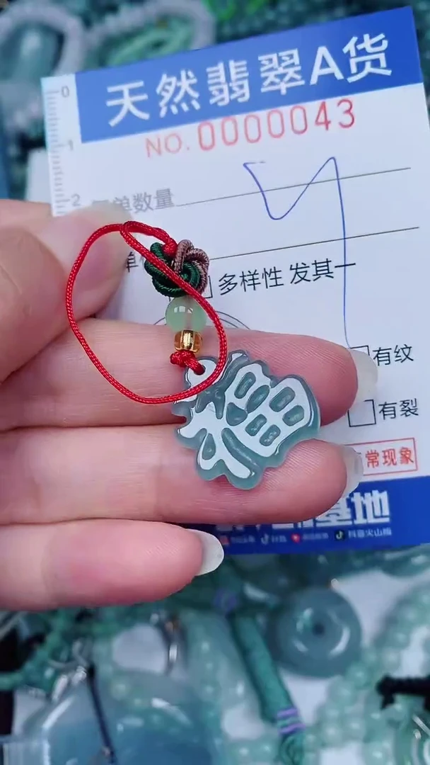 翡翠未镶嵌颈饰00000043