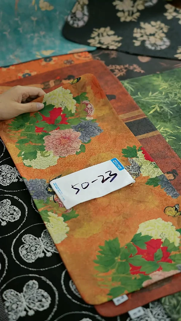 今天香云纱茶席专场