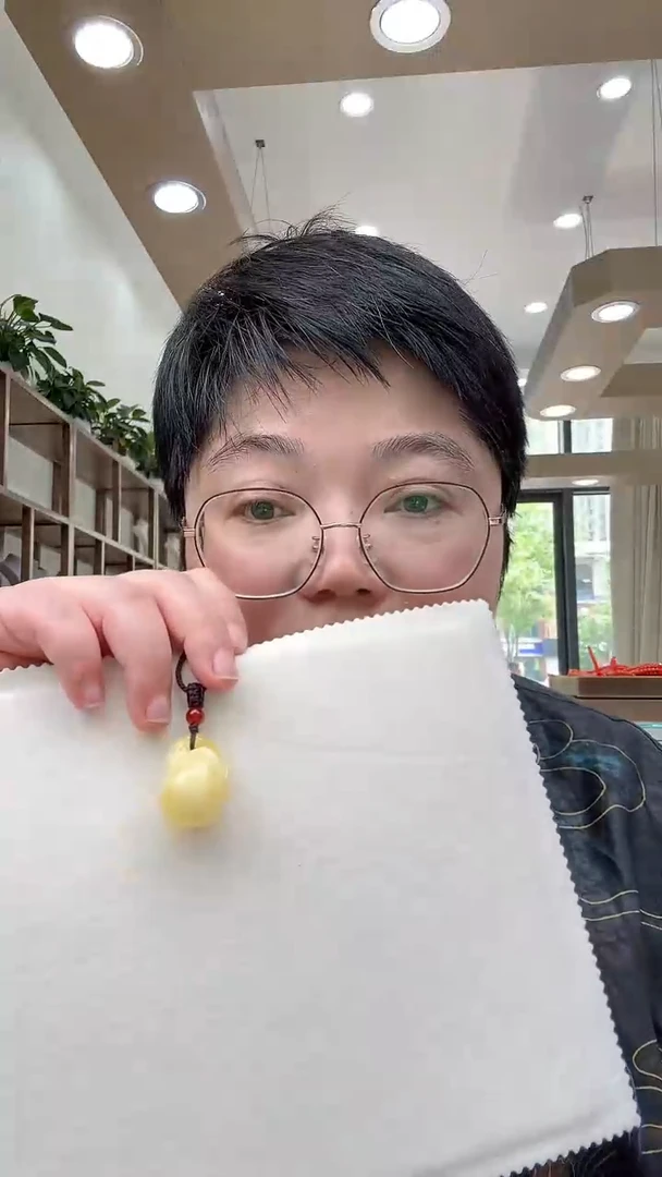 未镶嵌颈饰蜜蜡天然蜜蜡钱袋吊坠