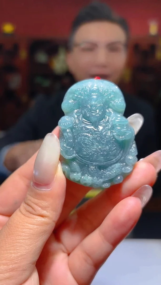 颈饰未镶嵌翡翠17/0102/L/财神