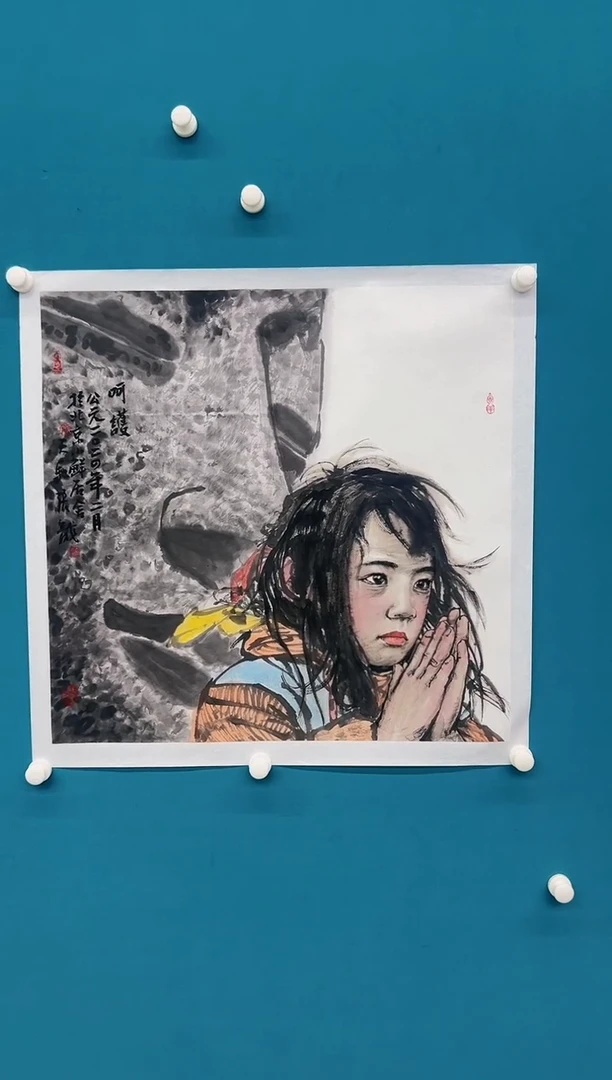 国画张龙老师作品