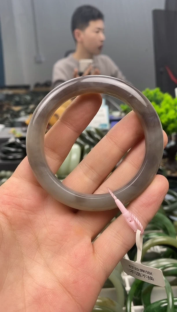 未镶嵌手镯和田玉57.3