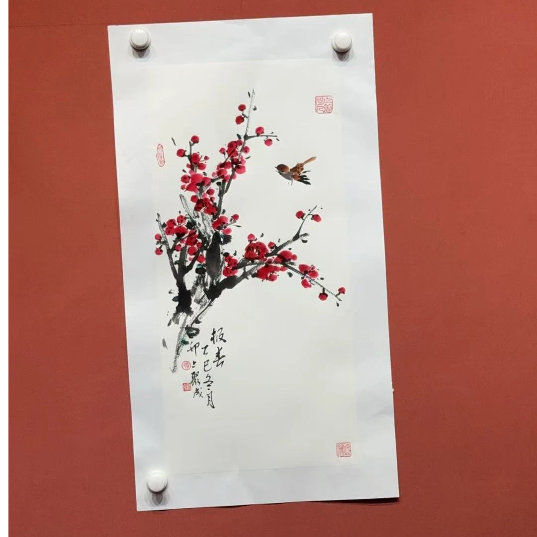 湖社画会/贾聚成-梅花