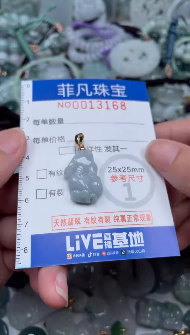 颈饰未镶嵌翡翠13168
