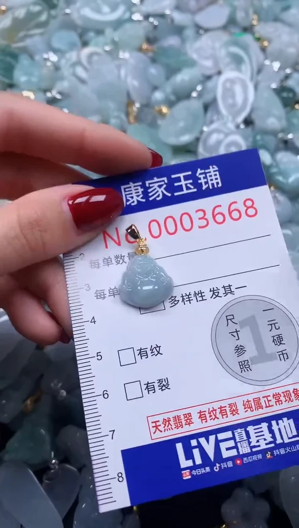 颈饰未镶嵌翡翠3668