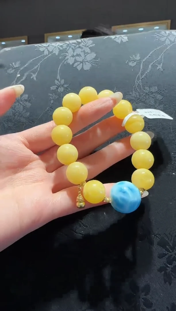 【闪购商品】琥珀手串未镶嵌蜜蜡手串设计款