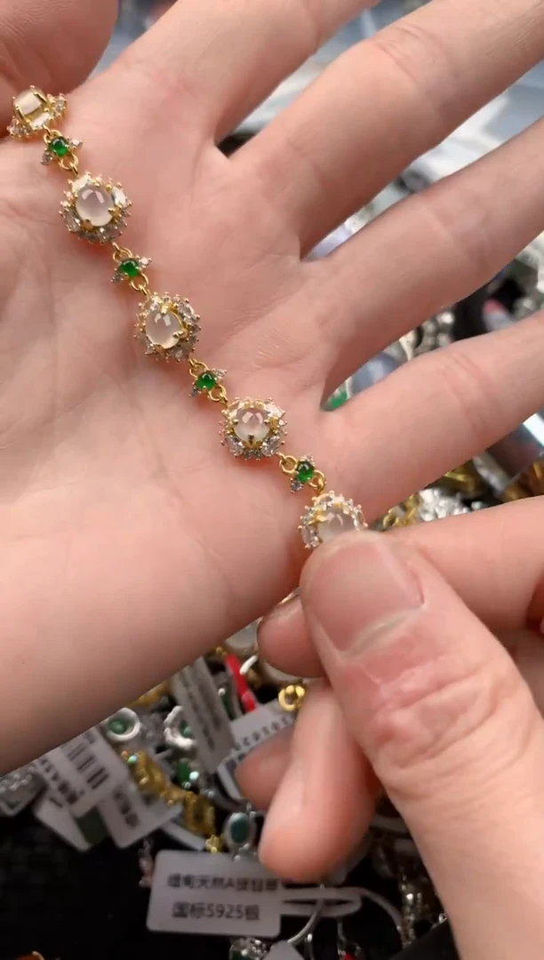 银S925镶嵌戒指翡翠3                  2