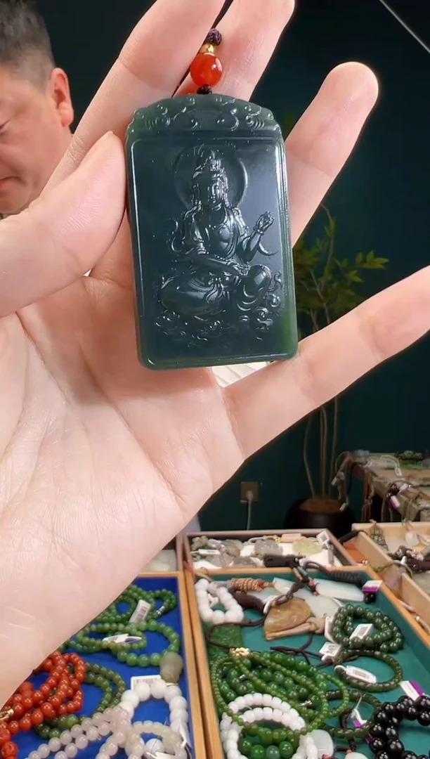 颈饰未镶嵌和田玉多样性发货 拍一单发一个