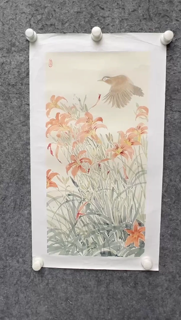 国画邹训精-2平尺-国画作品-GGyz