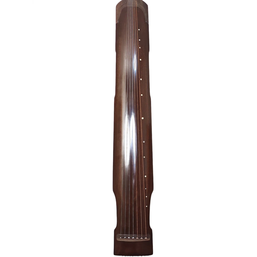 入门级练习琴 桐木面梓木底 伏羲仲尼混沌落霞式 生漆擦面