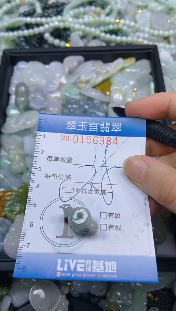 翡翠未镶嵌颈饰闪购0156384多样性发其一