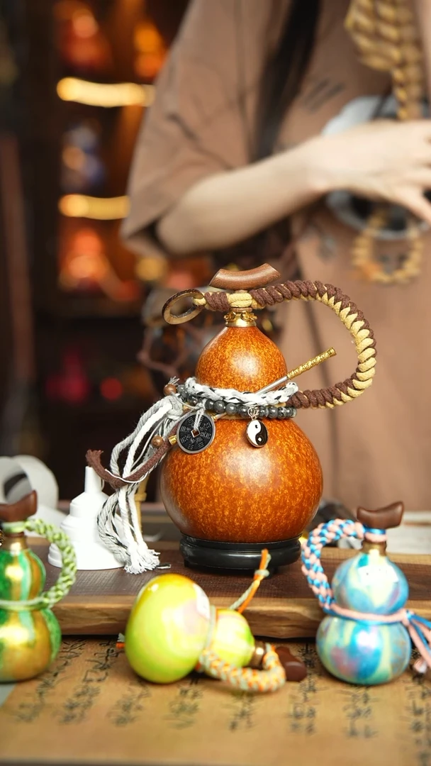 64号500ml左右非遗大漆酒葫芦+