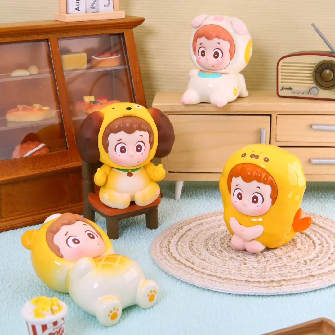 【开盒不退不H】PINY充脂时间到系列迷你手办盲盒潮玩公仔玩偶娃娃