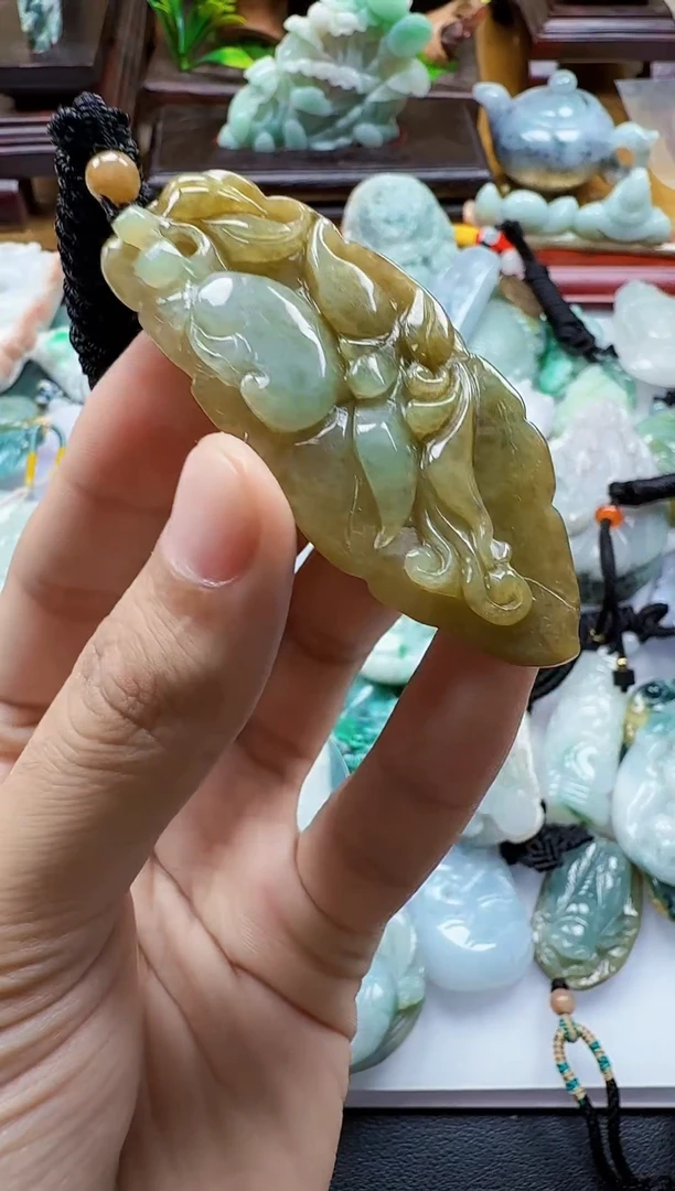 吊坠(不含链)未镶嵌翡翠1