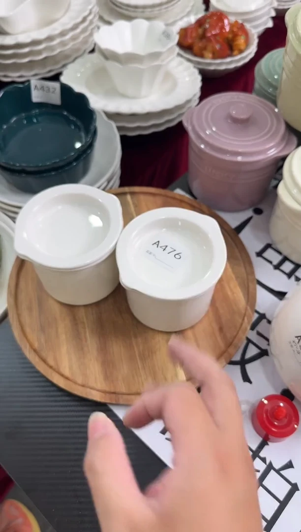 摆件陶微瑕 2个隔水炖盅