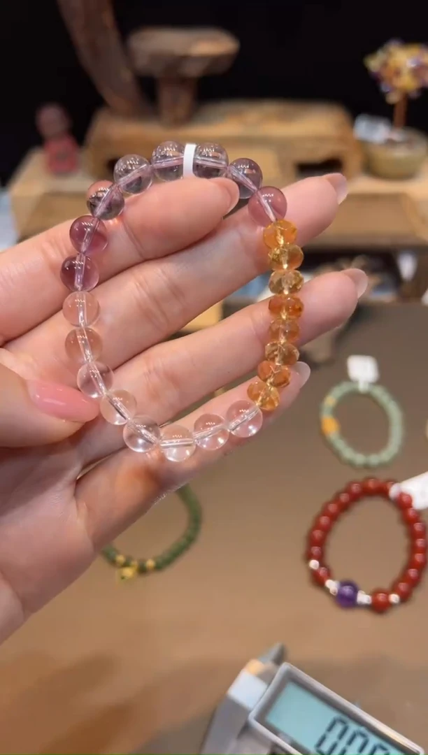 水晶手链未镶嵌手饰@@F5488