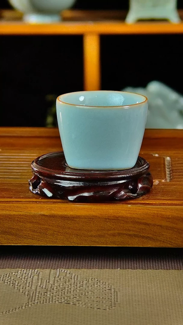 【闪购商品】专属闪购原矿原釉汝瓷福利杯