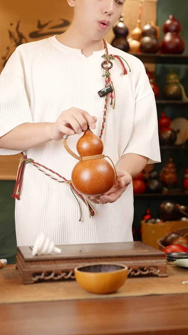 58号精品天然大漆酒葫芦一物一拍~