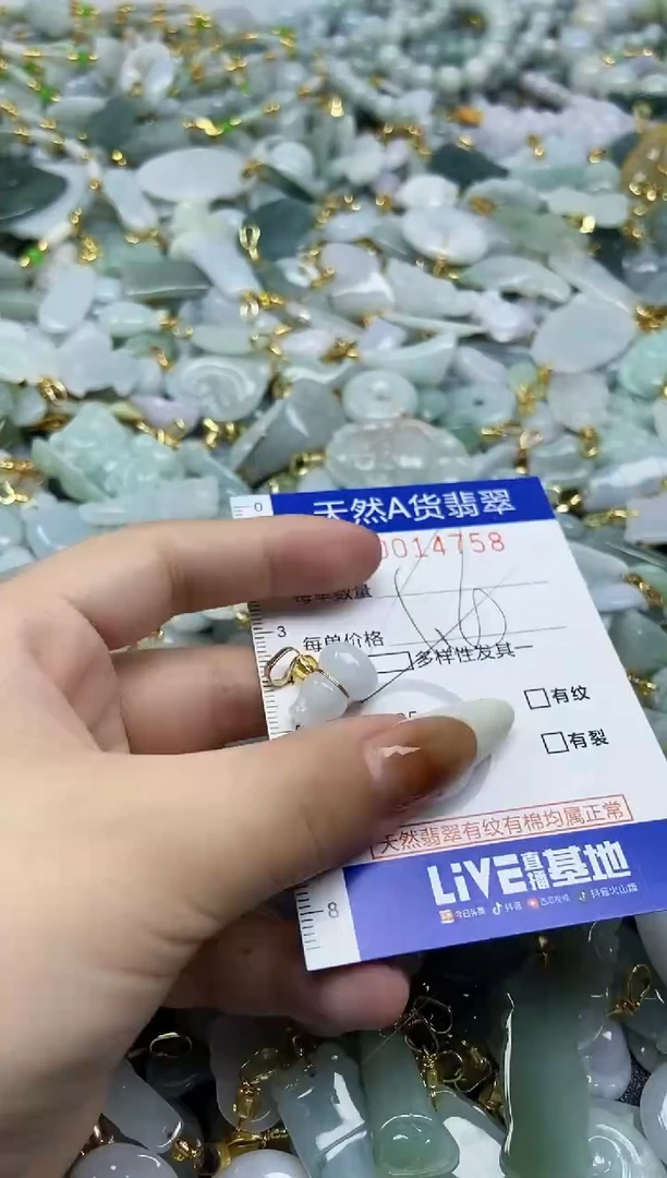 【闪购商品】翡翠颈饰未镶嵌天然A货翡翠