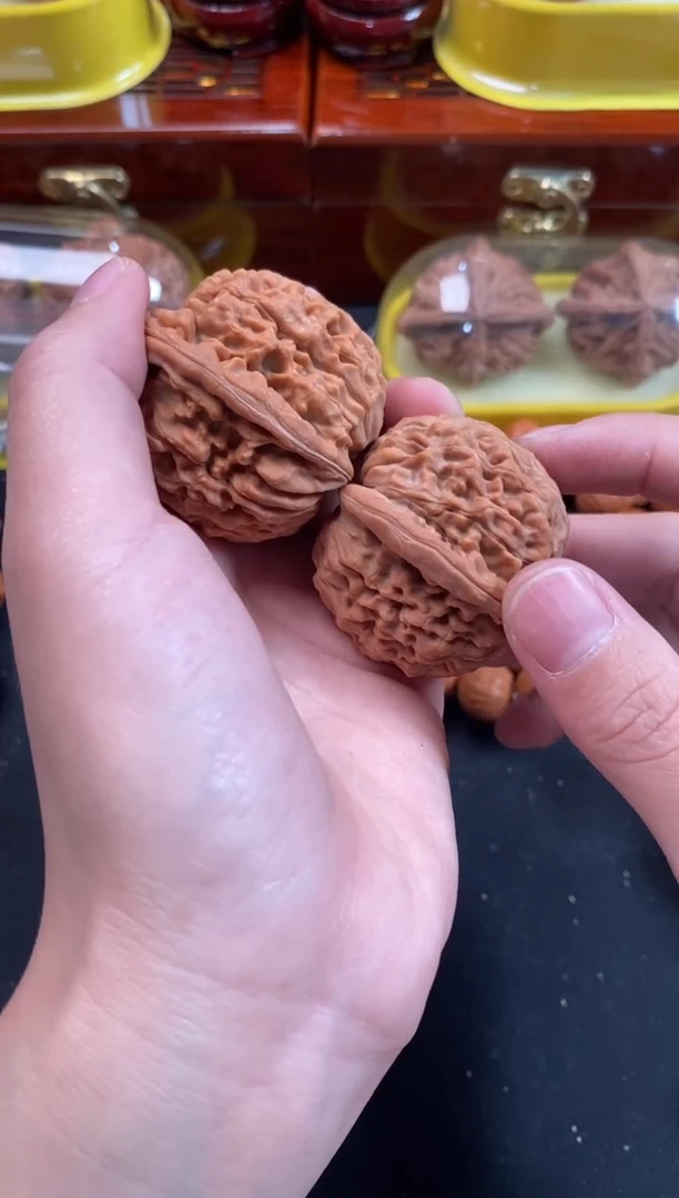 把件文玩核桃这****仔莲花42尺Z981