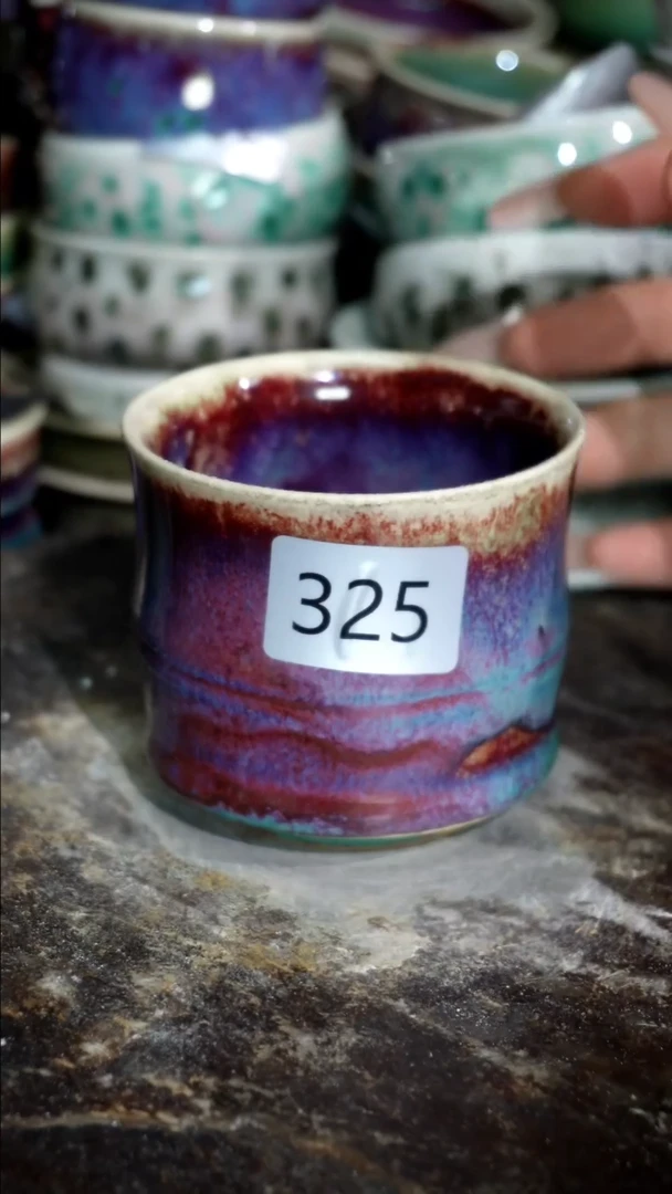 摆件精品窑变钧瓷茶器