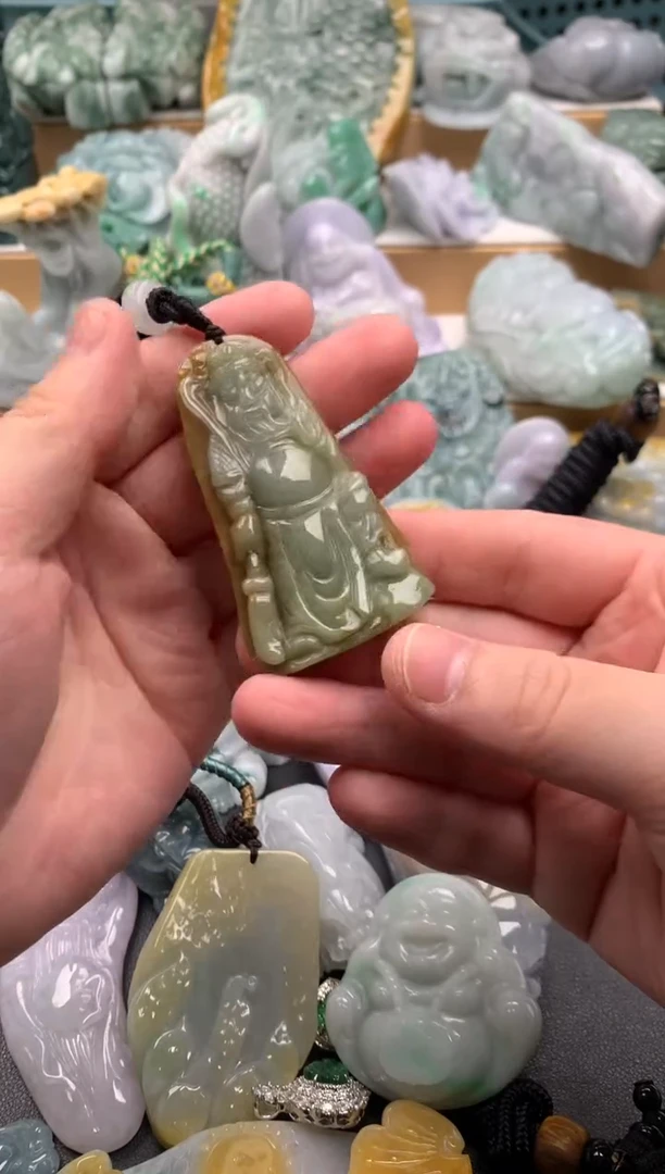 吊坠(不含链)未镶嵌翡翠1