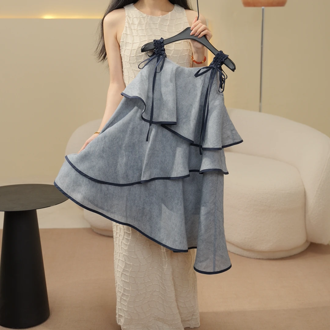 3现货【SEVEN KIDS】  T  2025女童宝宝夏季新款裙子  25A1223