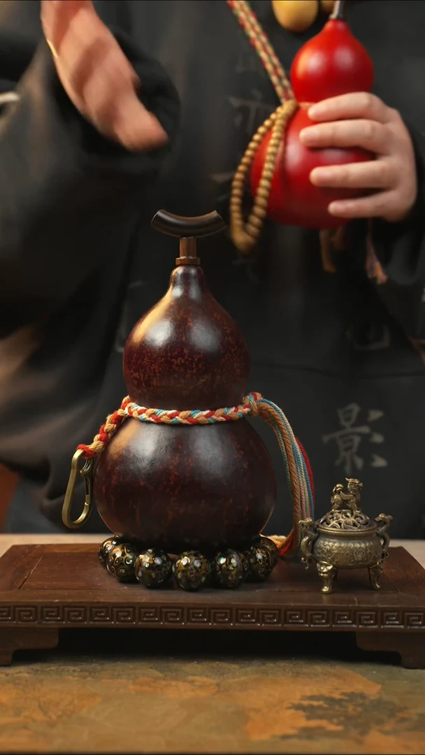 105大漆一物一拍记葫堂出品【不带手串】