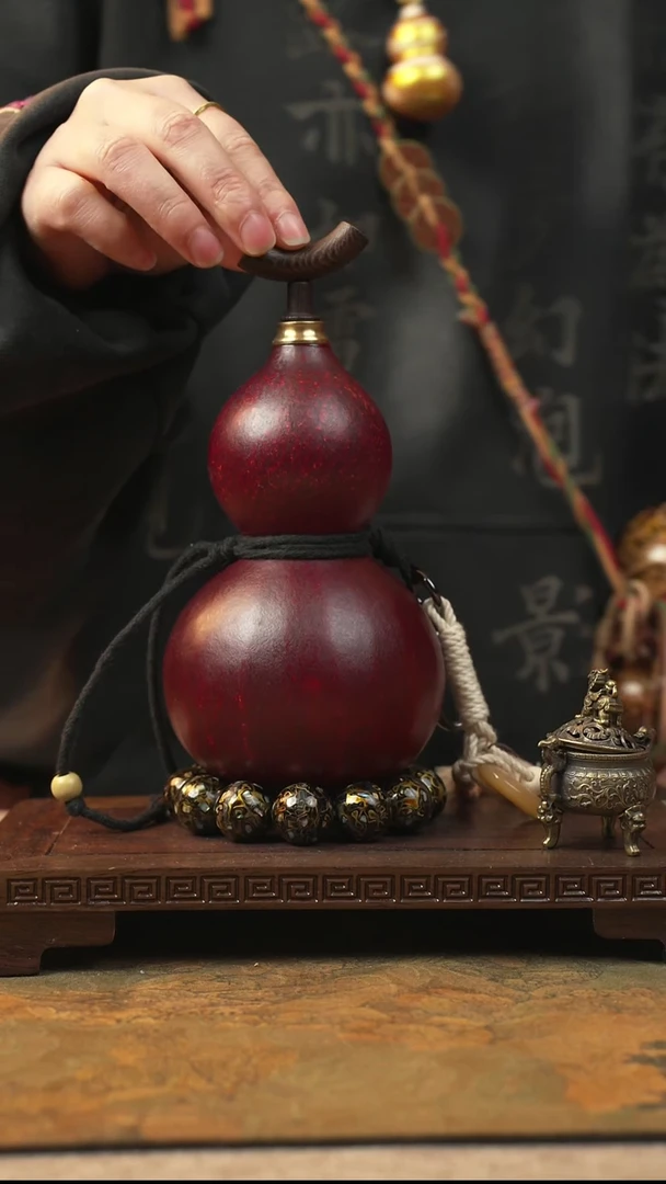 110大漆一物一拍记葫堂出品【不带手串】