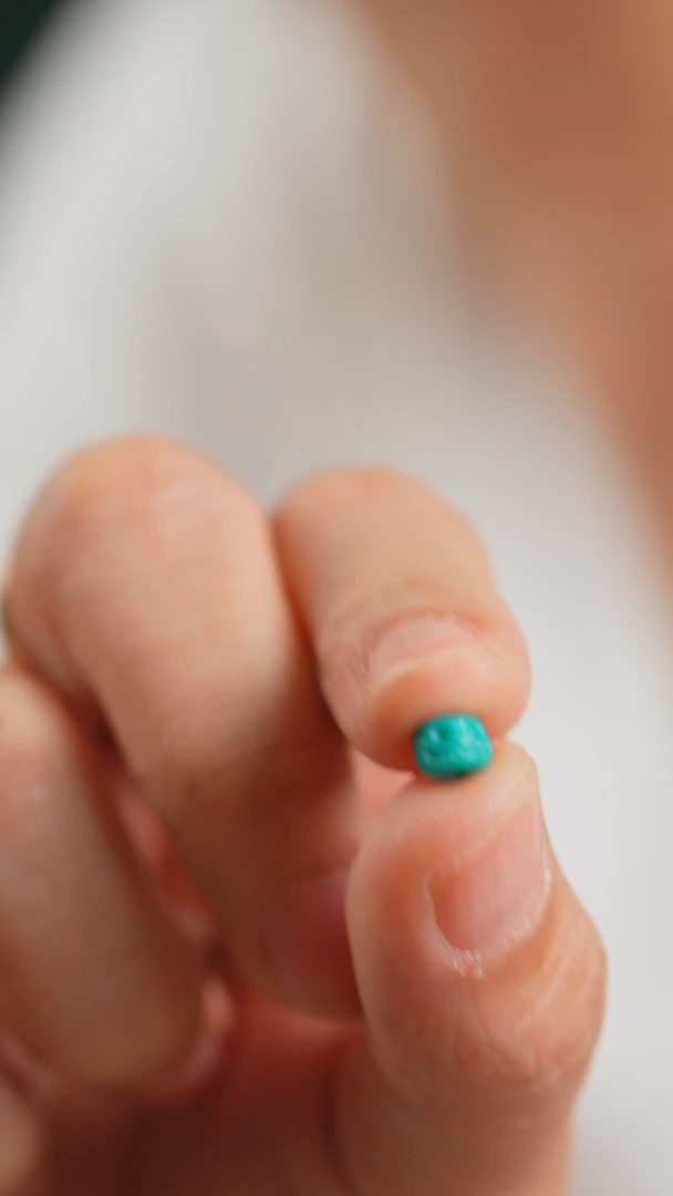 未镶嵌绿松石配珠松石配珠5.6x4.4mm
