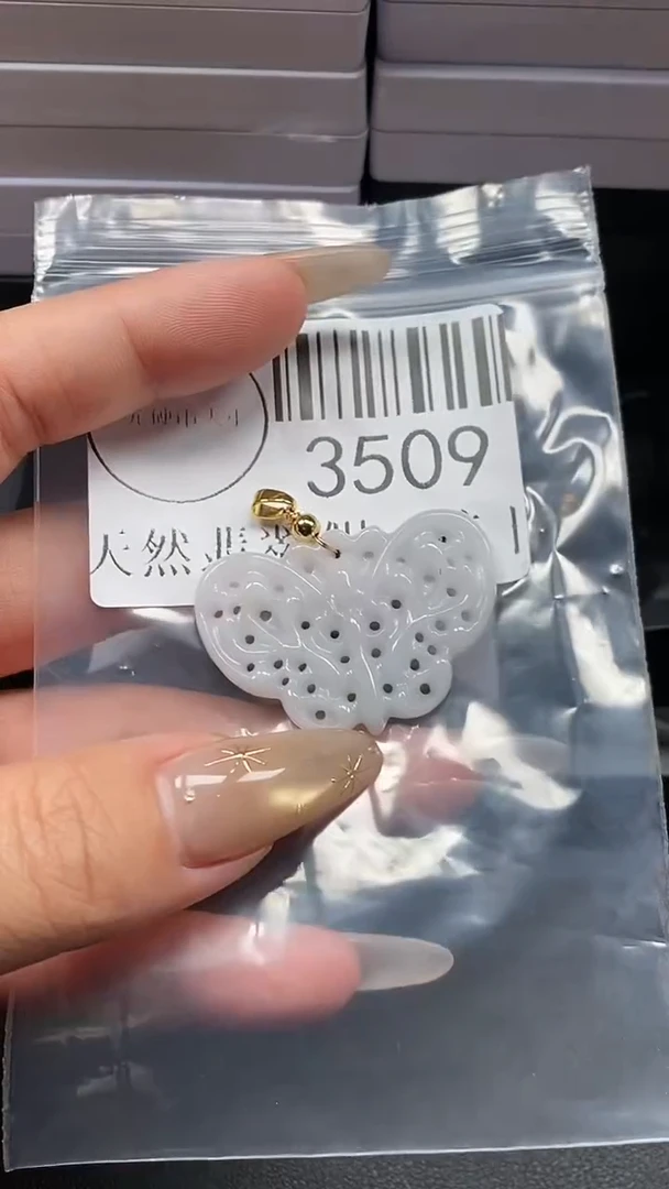 颈饰未镶嵌翡翠3509