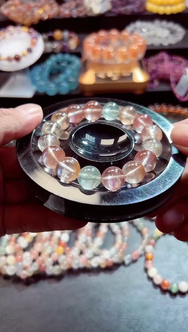 未镶嵌手链水晶饱***好37