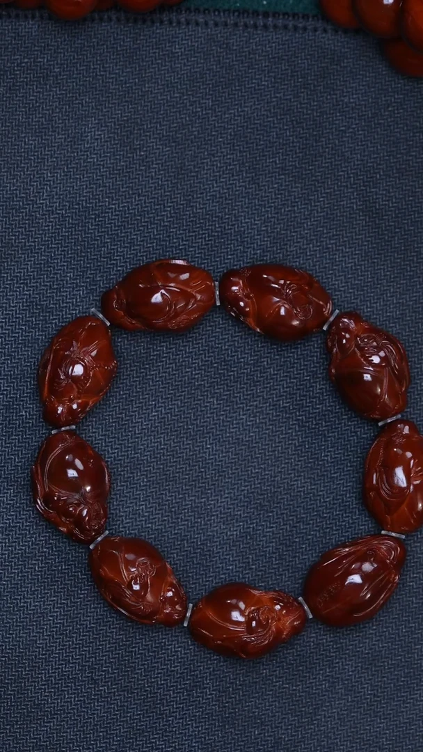 橄榄核手串刘人义弥勒