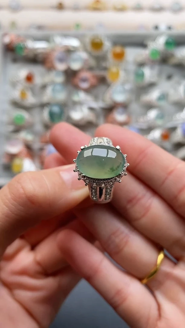 未镶嵌戒指翡翠1111111+2