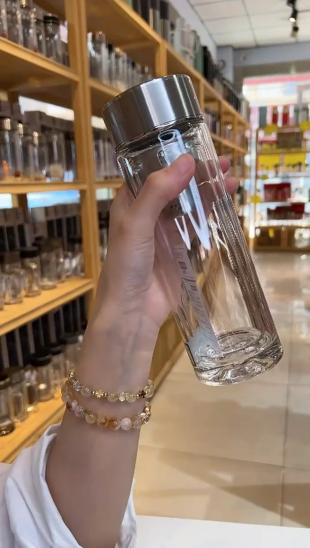 双层高档300ml高硼硅茶杯1654