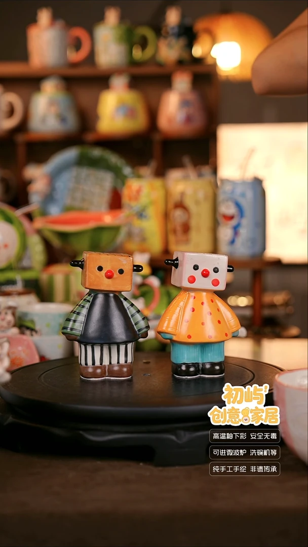 陶瓷手工手绘陶瓷直播间