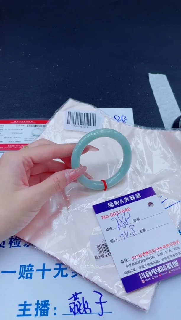 未镶嵌手镯翡翠288.00