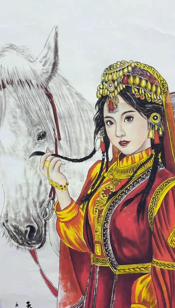 悦白书画年画年画A17