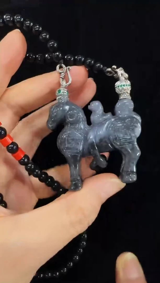 颈饰未镶嵌翡翠国风