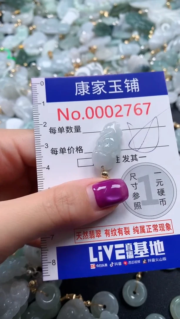 颈饰未镶嵌翡翠2767