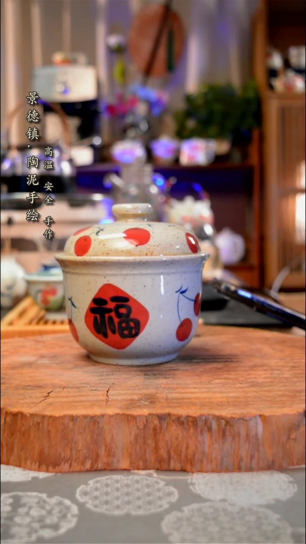 【闪购商品】杯子福手工手绘手工手绘