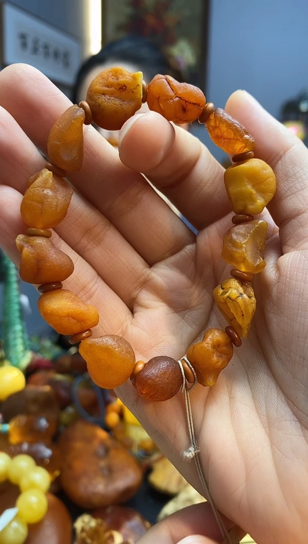 手串琥珀未镶嵌手串